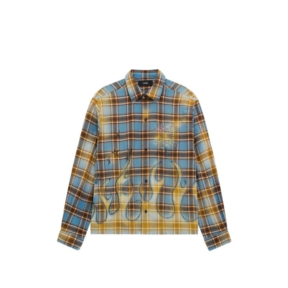 Amiri Blue Shirts Men
